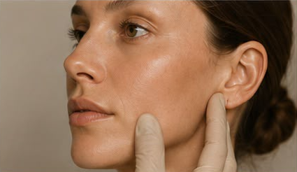 Dermal filler treatment &mdash; restoring facial volume